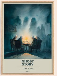 Ghost Story Book Cover Poster by Peter Straube