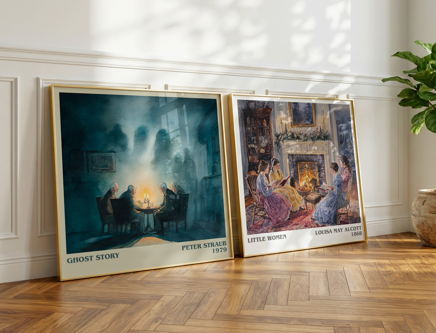 Ghost Story book poster packaging – museum-quality print rolled in protective tube
