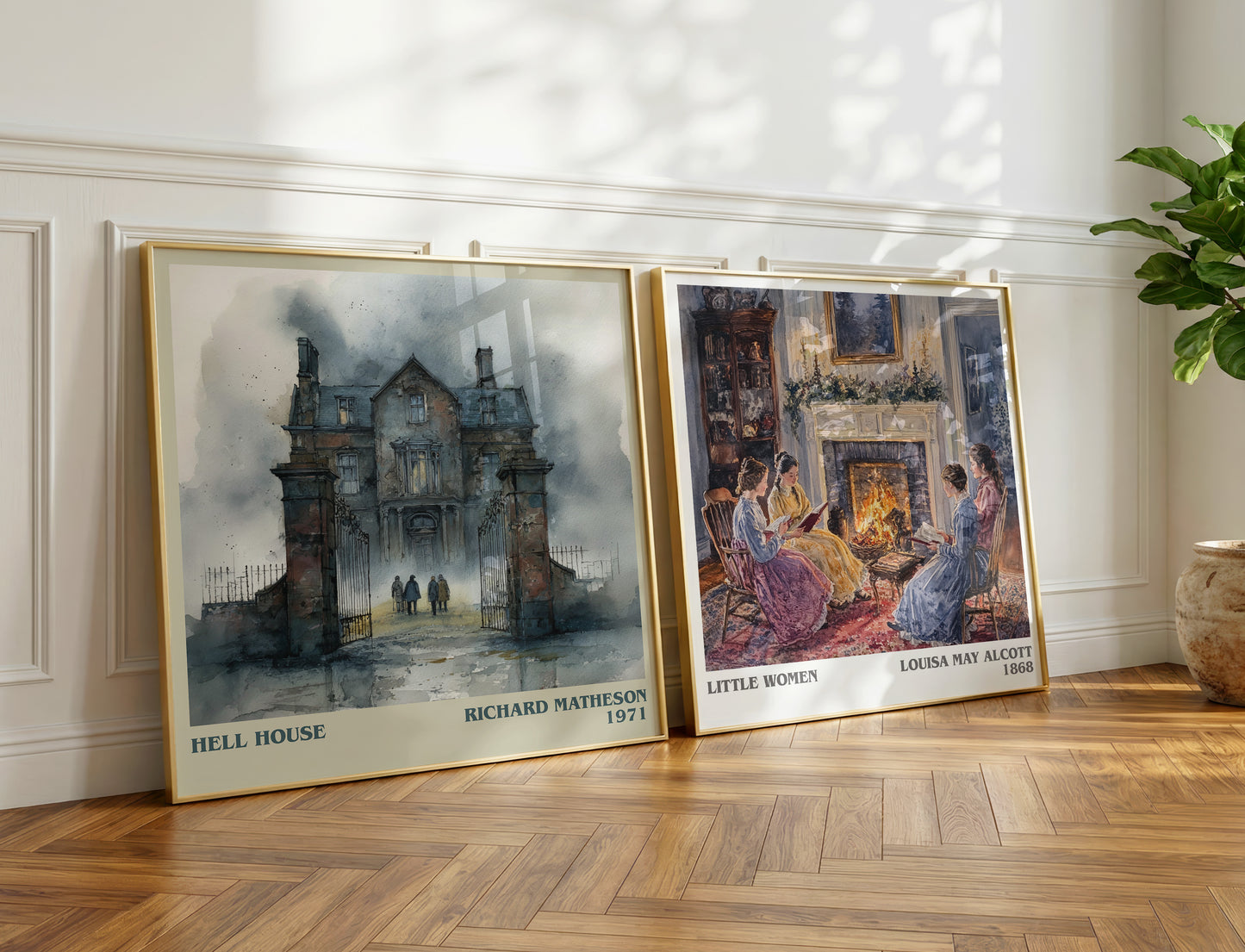 Hell House book poster packaging – museum-quality print rolled in protective tube