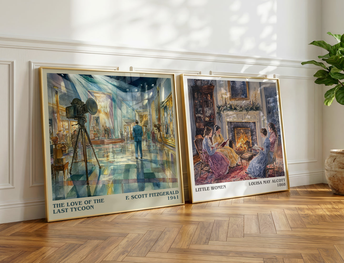The Love Of The Last Tycoon book poster packaging – museum-quality print rolled in protective tube