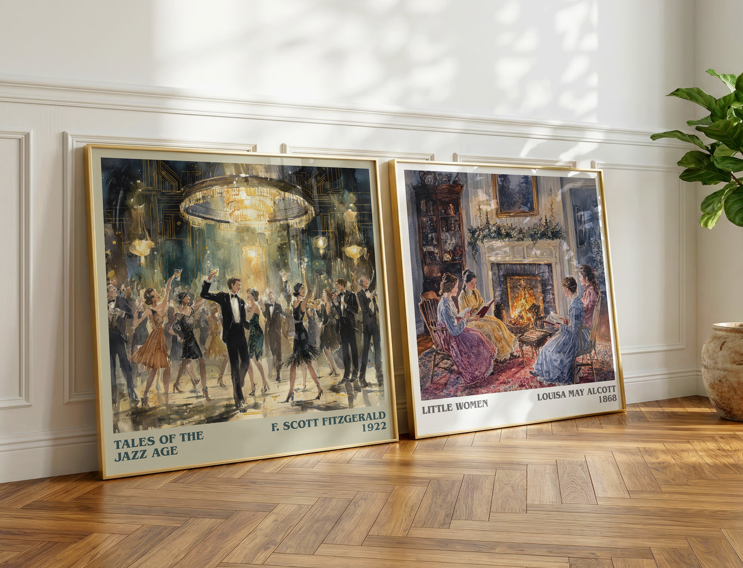 Tales from the Jazz Age book poster packaging – museum-quality print rolled in protective tube