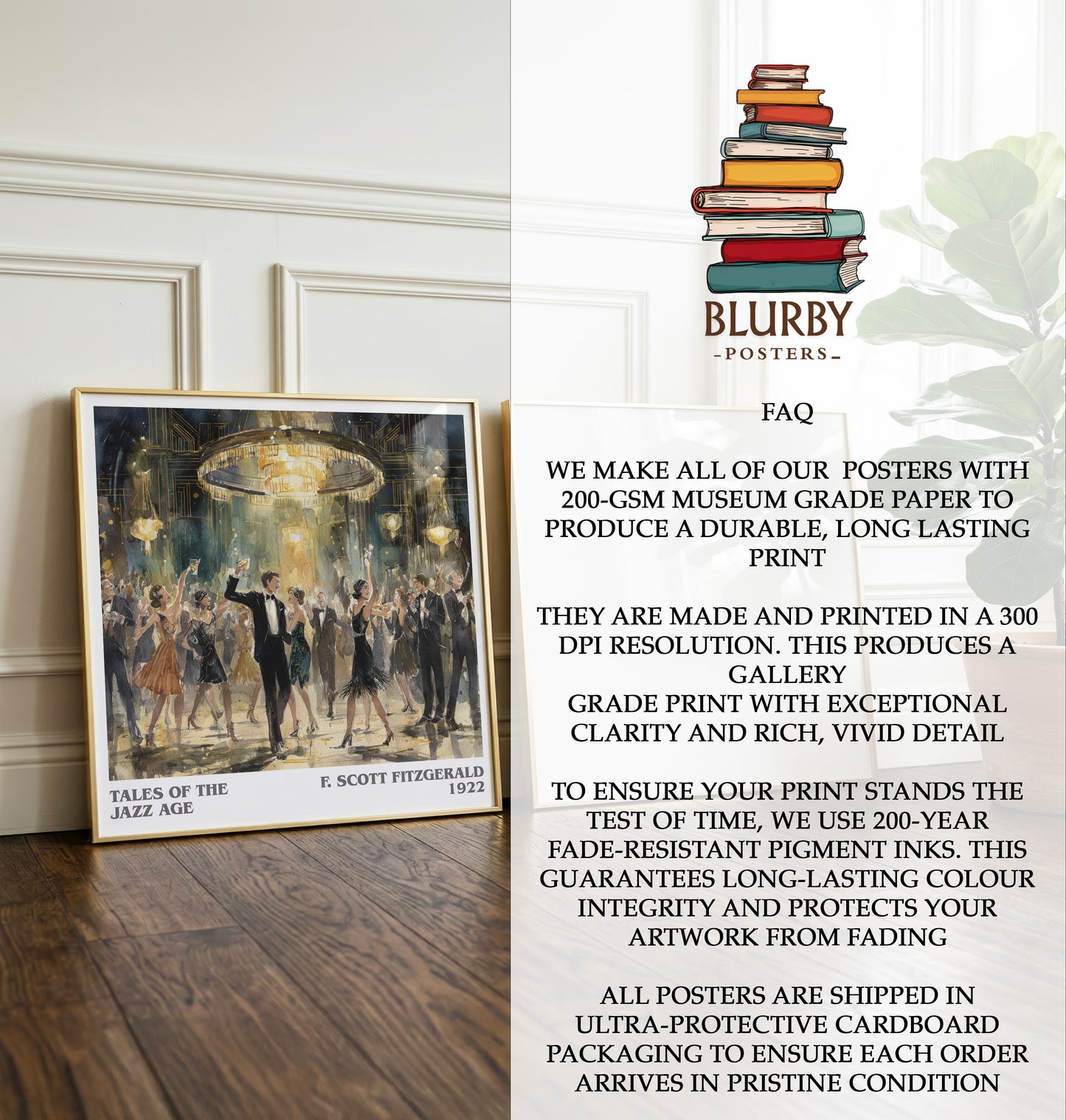 Tales from the Jazz Age Literary Art Print by F. Scott Fitzgerald