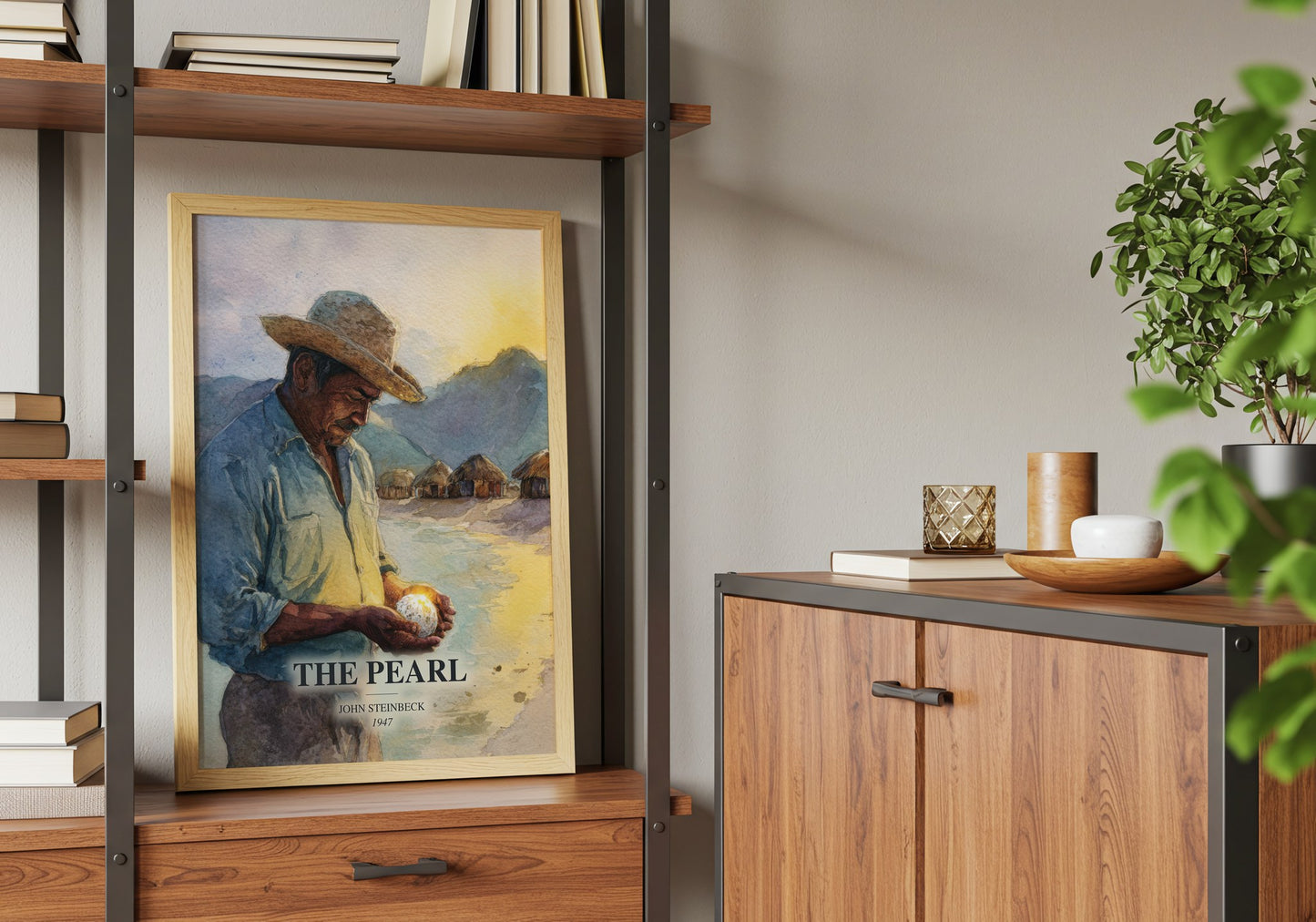 The Pearl book watercolour illustration paper finish options – matte satin gloss