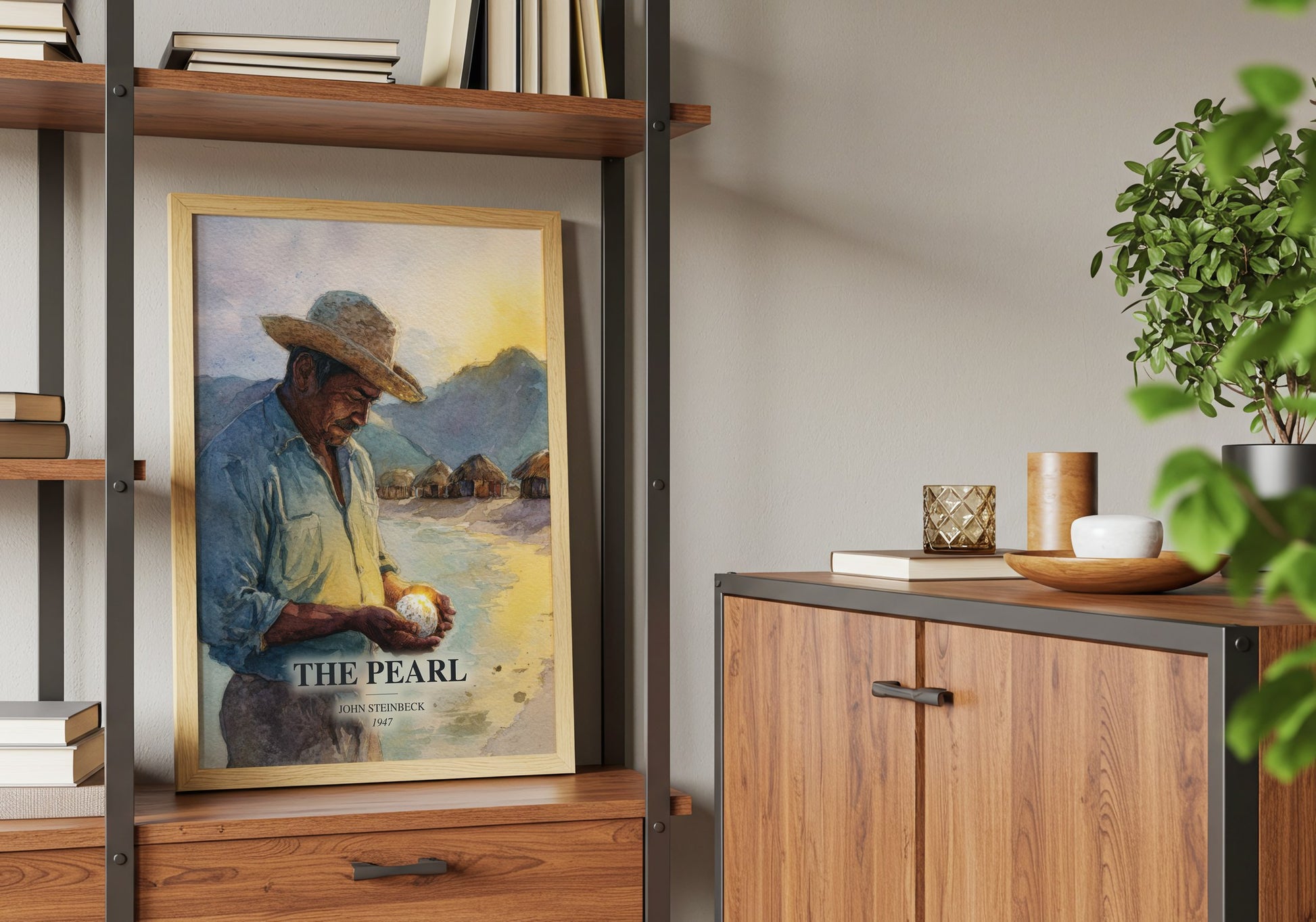 The Pearl book watercolour illustration paper finish options – matte satin gloss