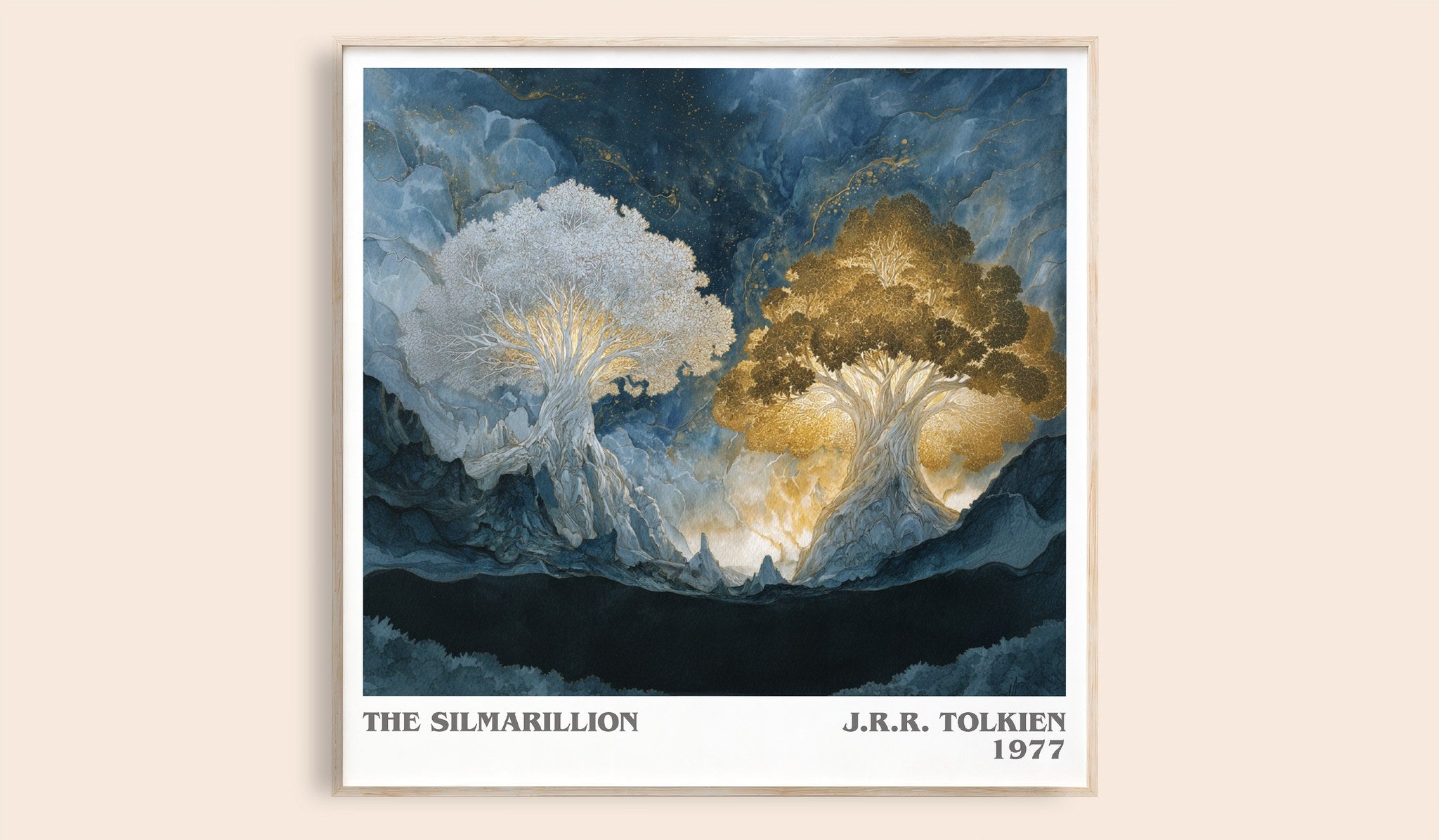 The Silmarillion Literary Art Print by J. R. R. Tolkien
