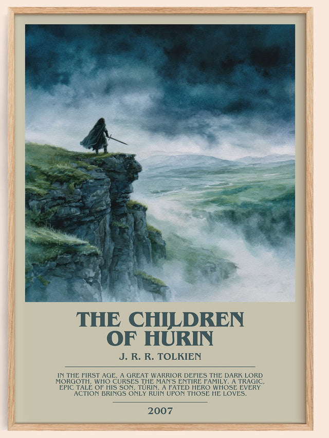 The Children of Húrin Bookish Wall Art by J. R. R. Tolkien