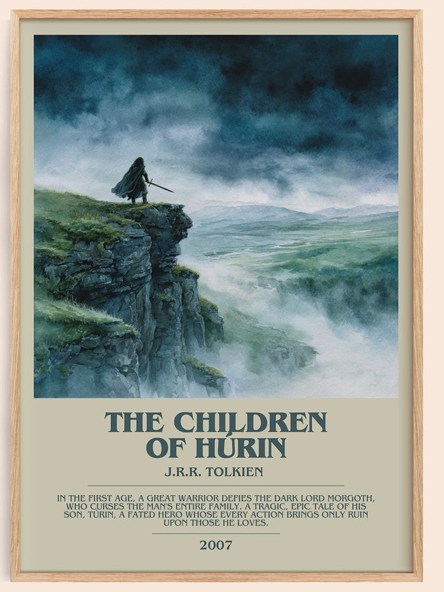 The Children of Húrin Bookish Wall Art by J. R. R. Tolkien