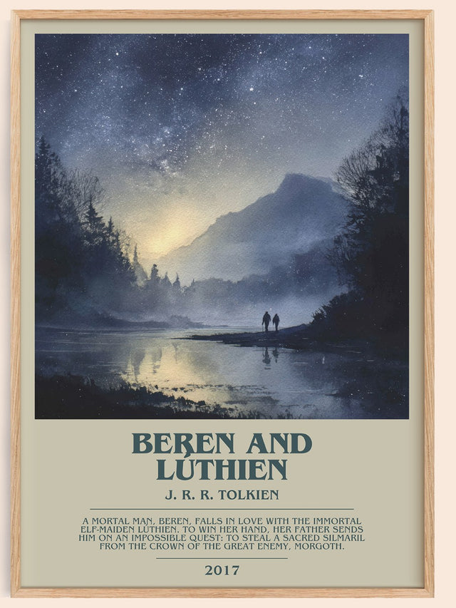 Beren and Lúthien Bookish Wall Art by J. R. R. Tolkien