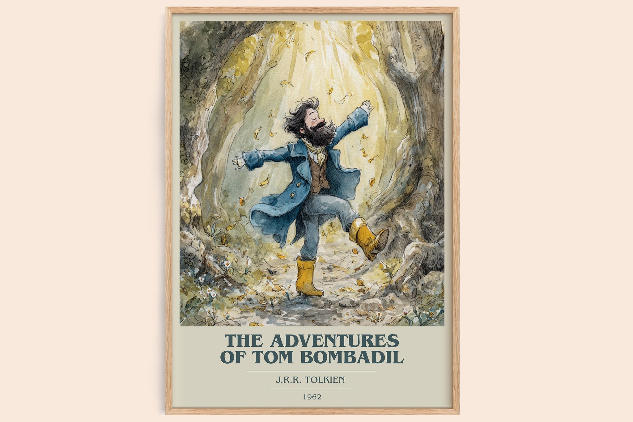 The Adventures of Tom Bombadil Book Cover Poster by J. R. R. Tolkien