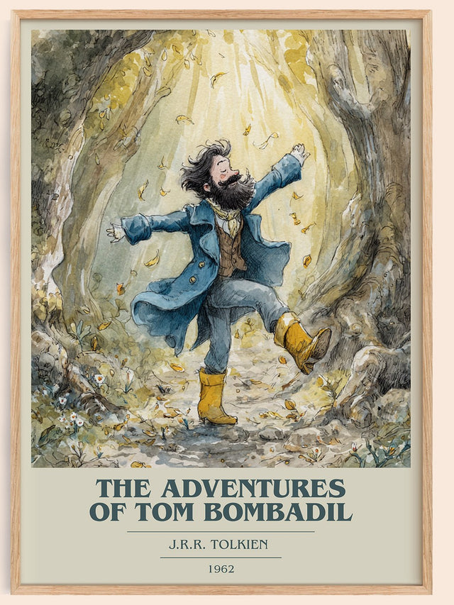 The Adventures of Tom Bombadil Book Cover Poster by J. R. R. Tolkien