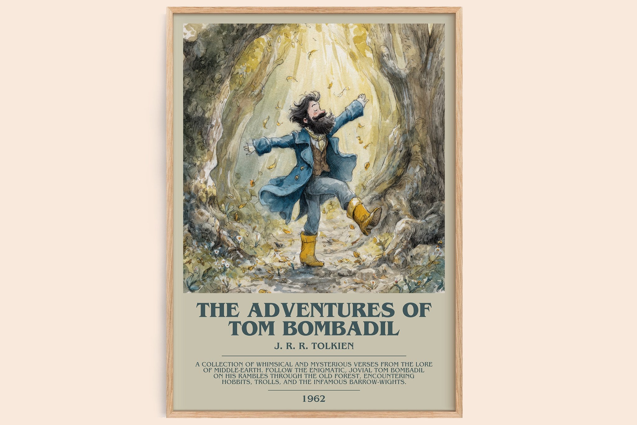The Adventures of Tom Bombadil Bookish Wall Art by J. R. R. Tolkien