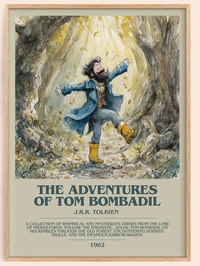 The Adventures of Tom Bombadil Bookish Wall Art by J. R. R. Tolkien