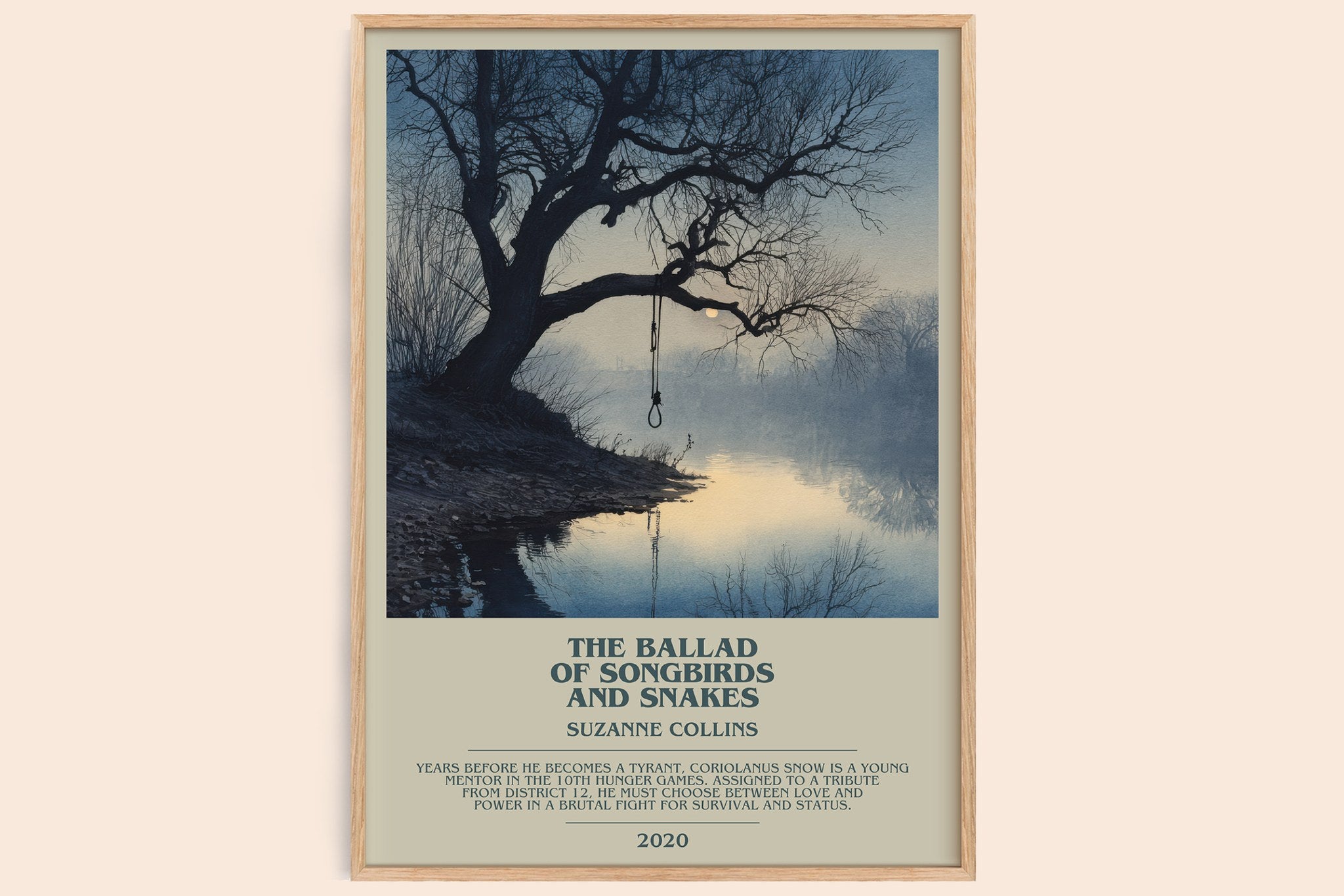 The Ballad of Songbirds and Snakes Bookish Wall Art by Suzanne Collins