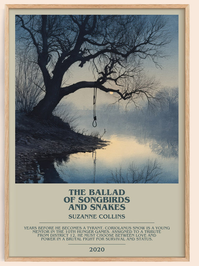 The Ballad of Songbirds and Snakes Bookish Wall Art by Suzanne Collins
