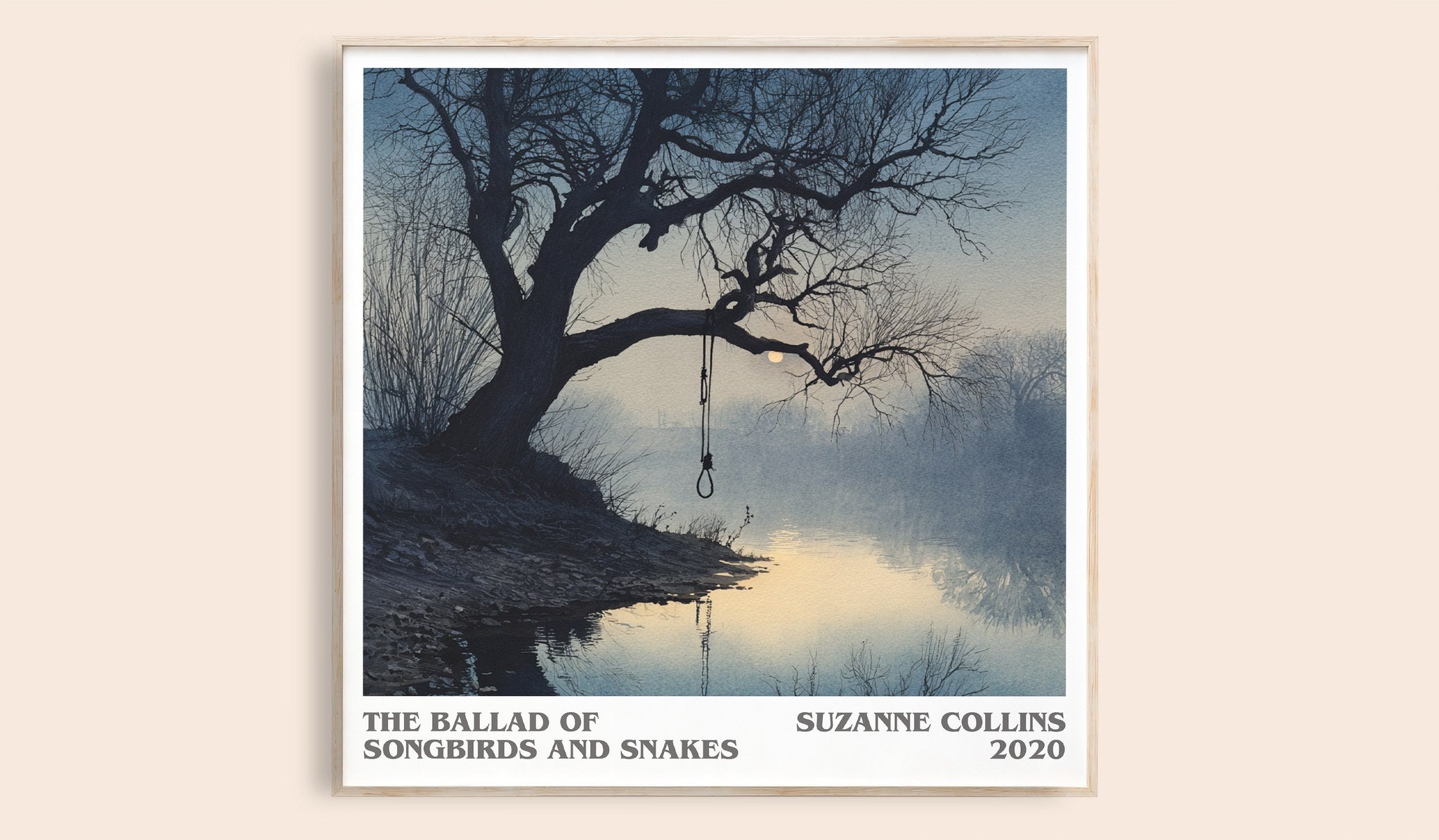 Ballad of Songbirds and Snakes Literary Art Print by Suzanne Collins