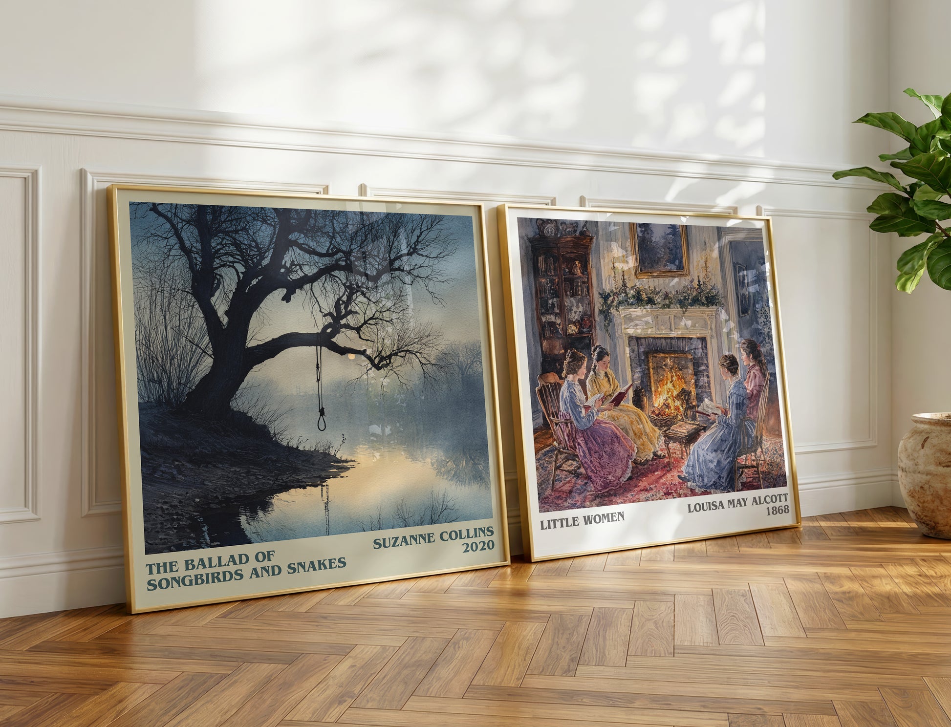 The Ballad of Songbirds and Snakes book poster packaging – museum-quality print rolled in protective tube