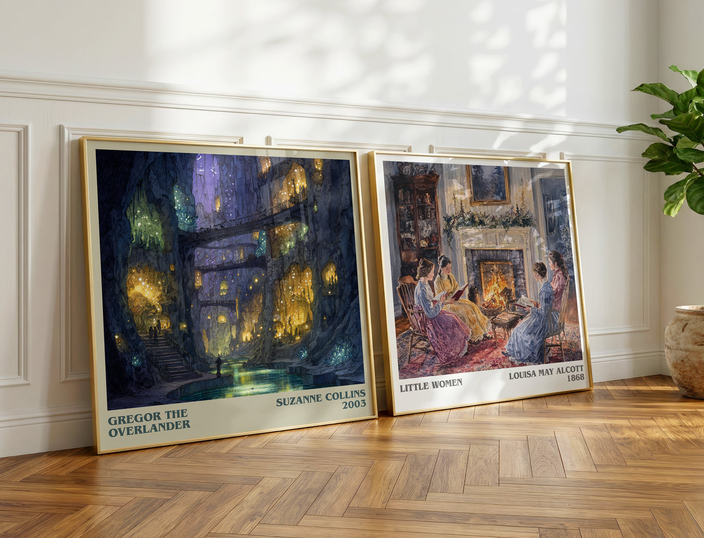 Gregor The Overlander book poster packaging – museum-quality print rolled in protective tube