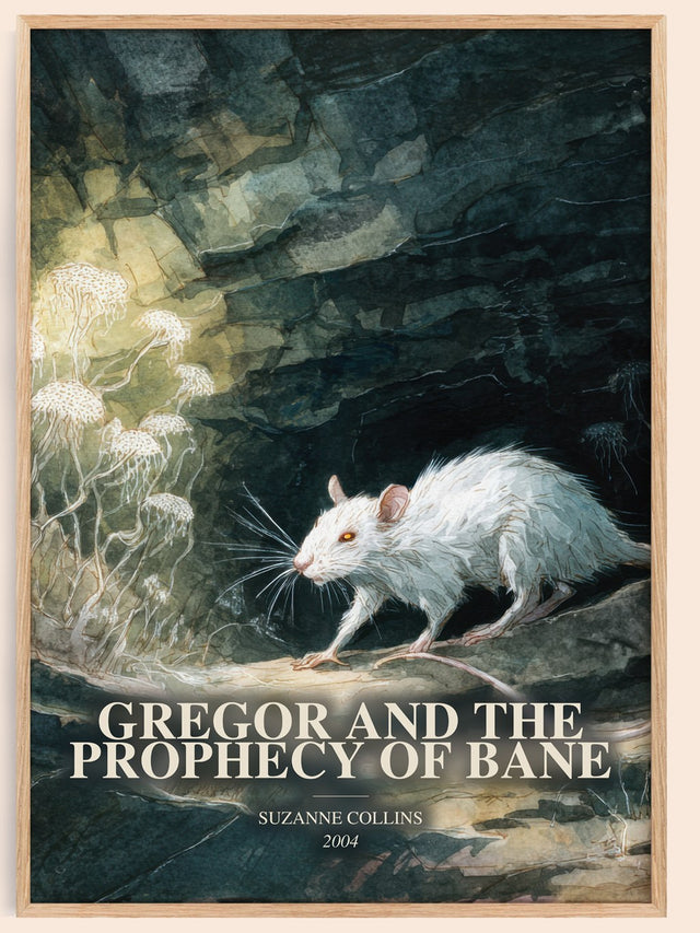 Gregor And The Prophecy Of Bane Book Watercolour Illustration – S.