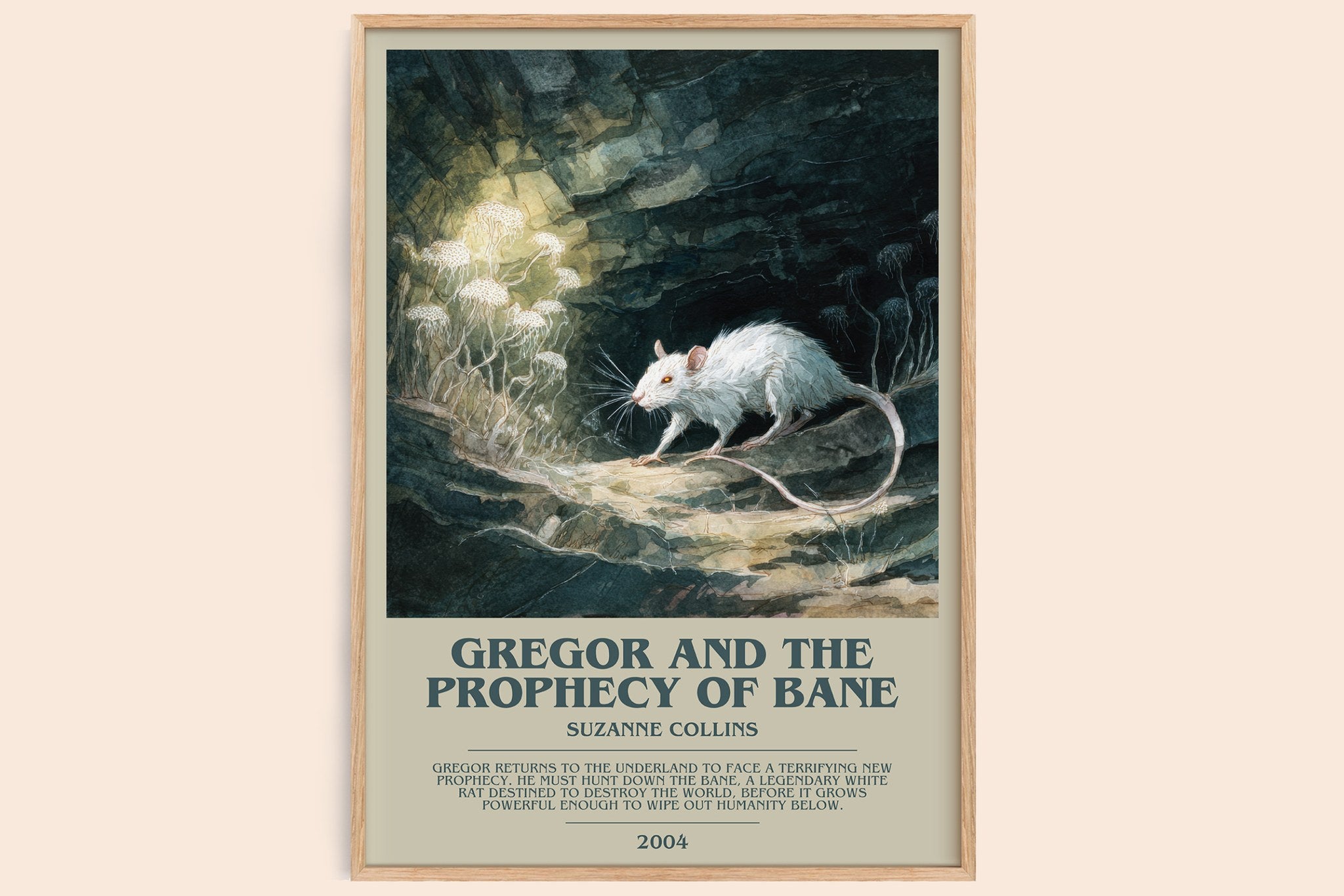 Gregor and the Prophecy of Bane Bookish Wall Art by Suzanne Collins