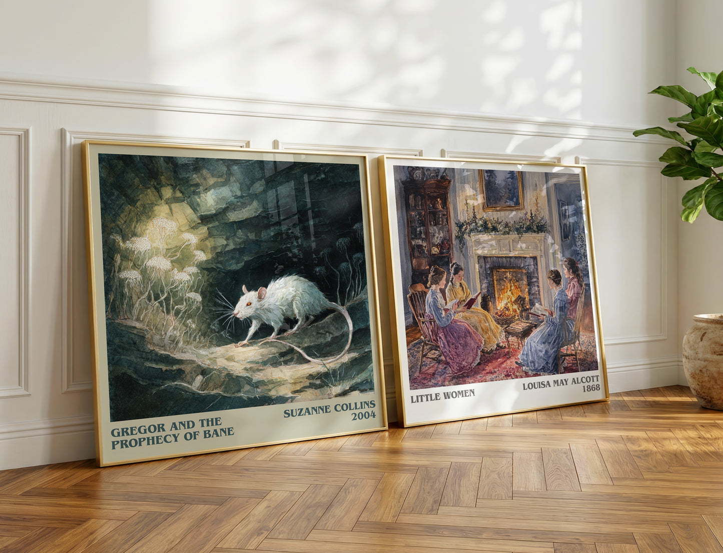 Gregor and the Prophecy of Bane book poster packaging – museum-quality print rolled in protective tube