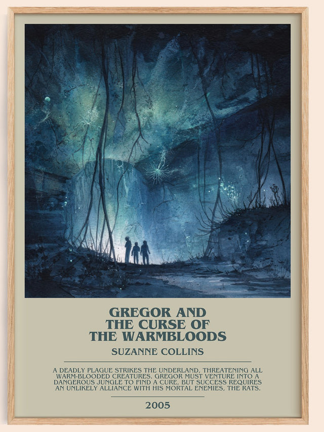 Gregor and the Curse of the Warmbloods Bookish Wall Art by S. Collins