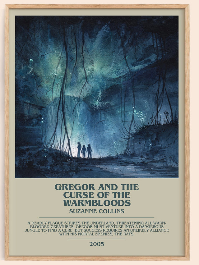 Gregor and the Curse of the Warmbloods Bookish Wall Art by S. Collins