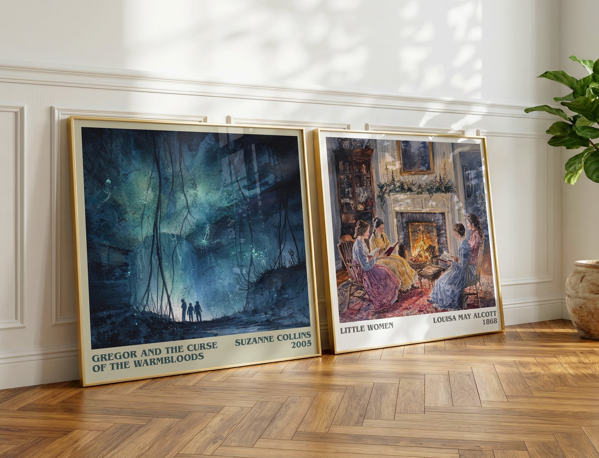 Gregor and the Curse of the Warmbloods book poster packaging – museum-quality print rolled in protective tube