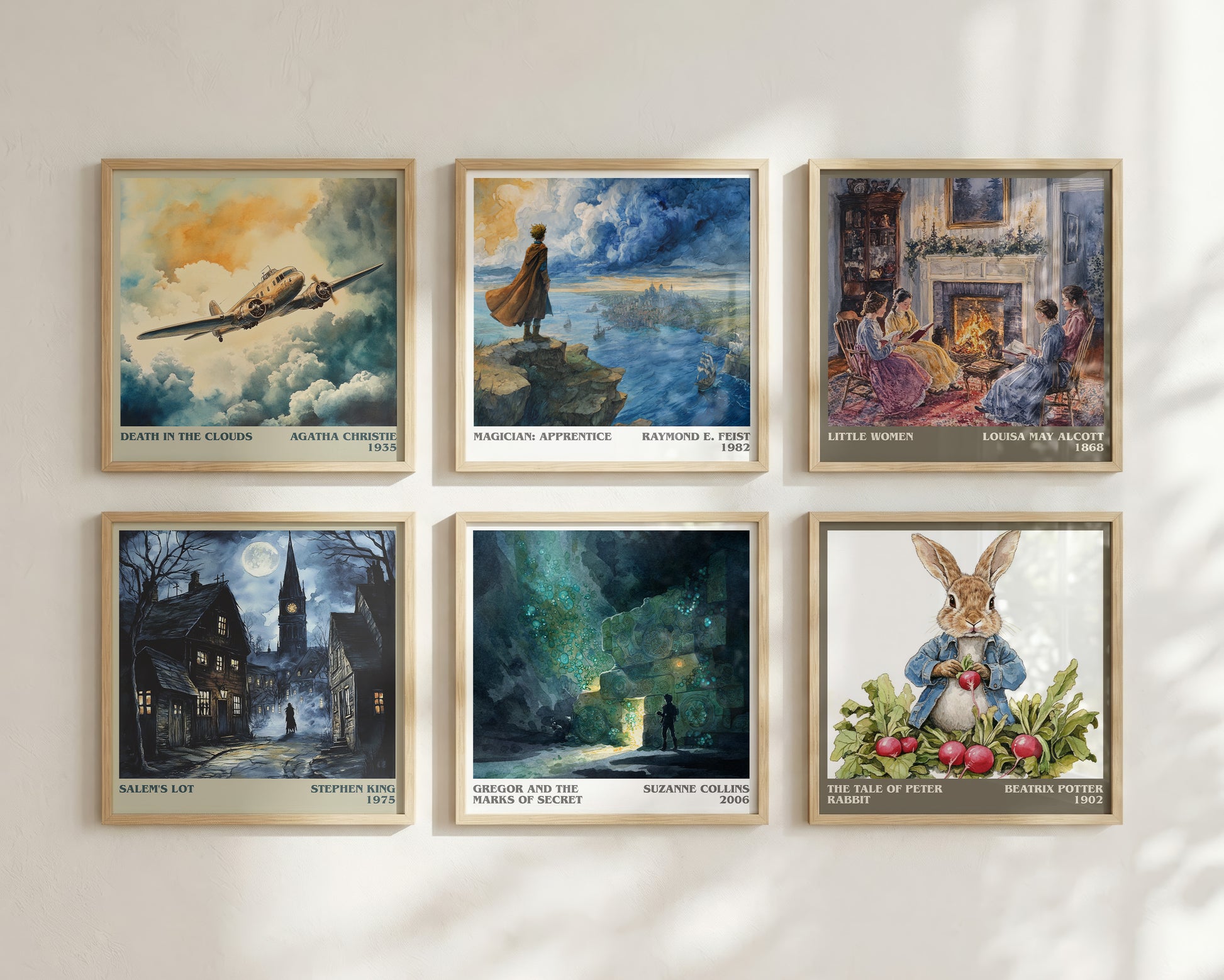 Gregor and the Marks of Secret literary book poster framed on wall – fantasy wall art