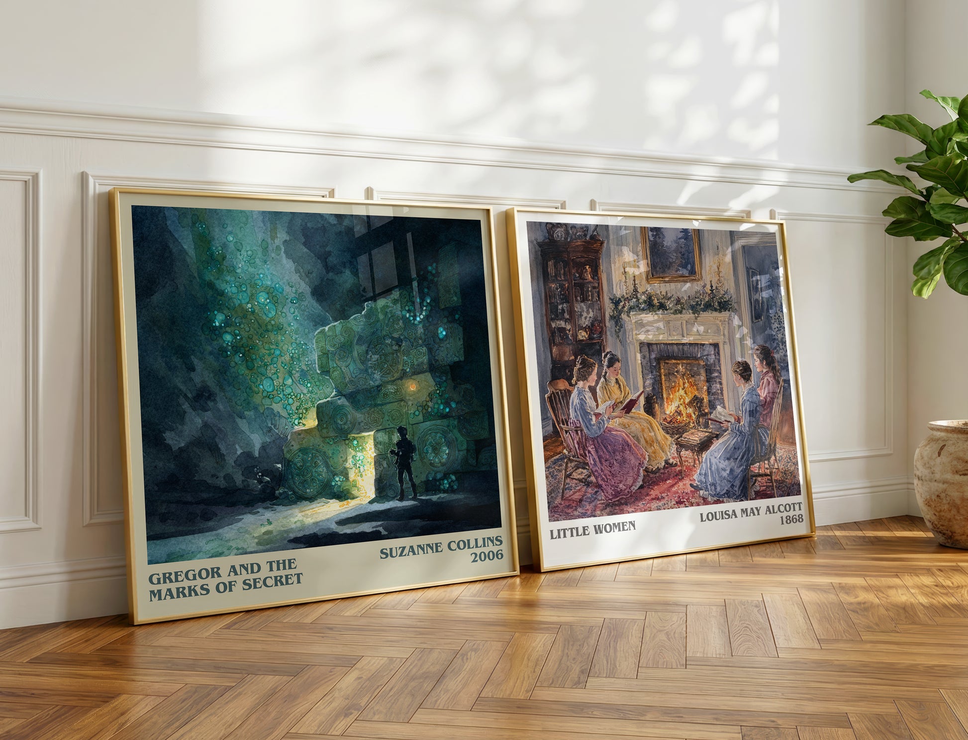 Gregor and the Marks of Secret book poster packaging – museum-quality print rolled in protective tube