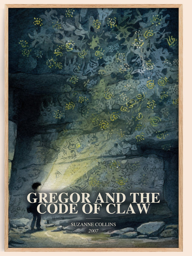 Gregor And The Code Of Claw Book Watercolour Illustration – S. Collins