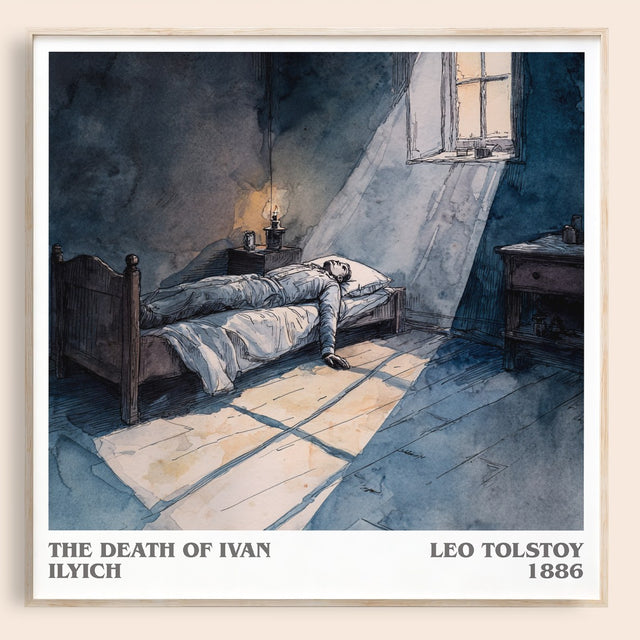 The Death Of Ivan Ilyich Literary Art Print by Leo Tolstoy