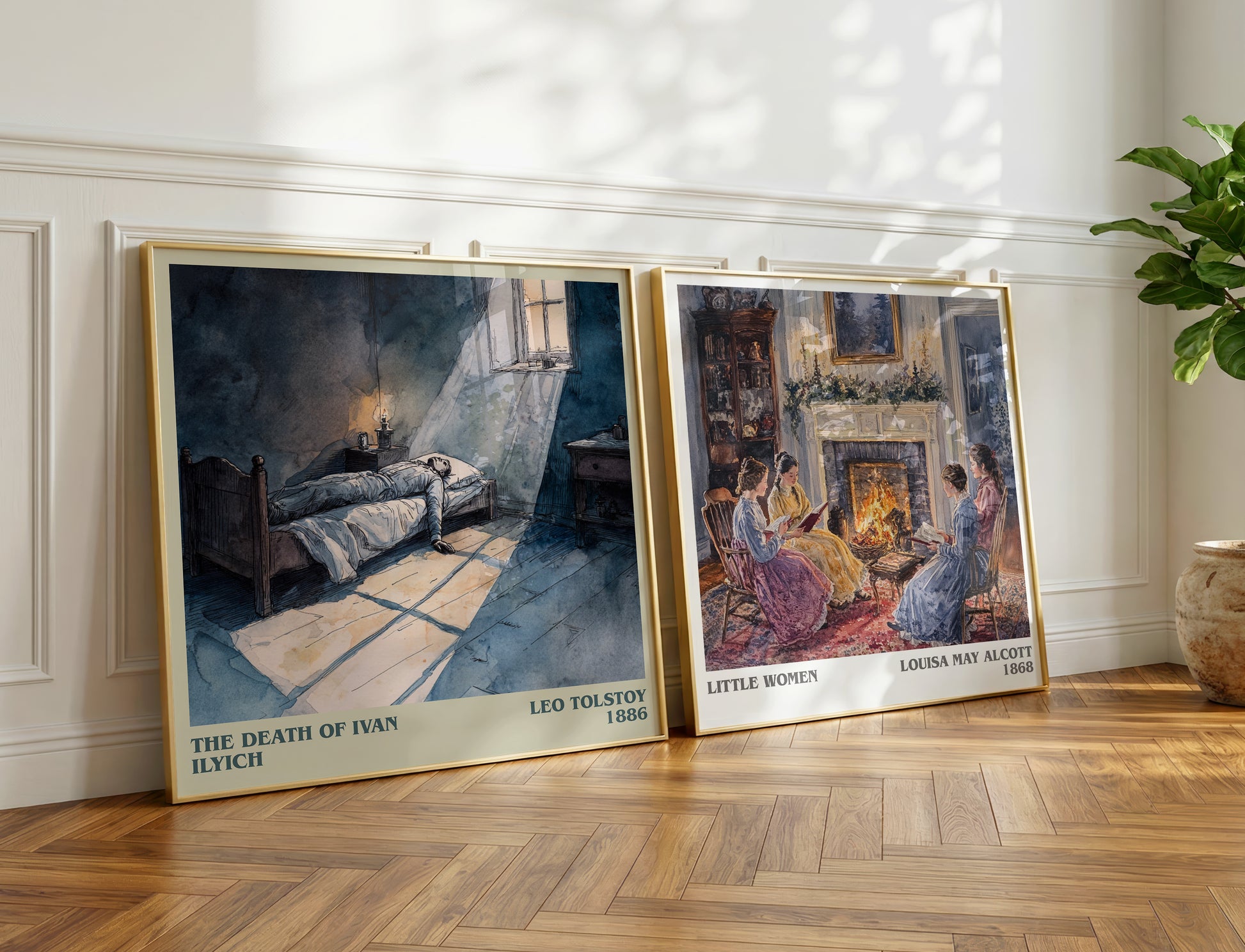 The Death Of Ivan Ilyich book poster packaging – museum-quality print rolled in protective tube