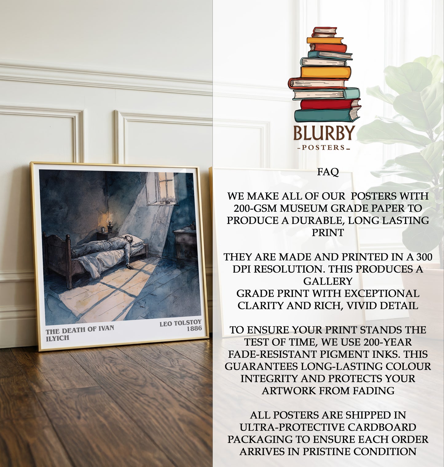 The Death Of Ivan Ilyich Literary Art Print by Leo Tolstoy
