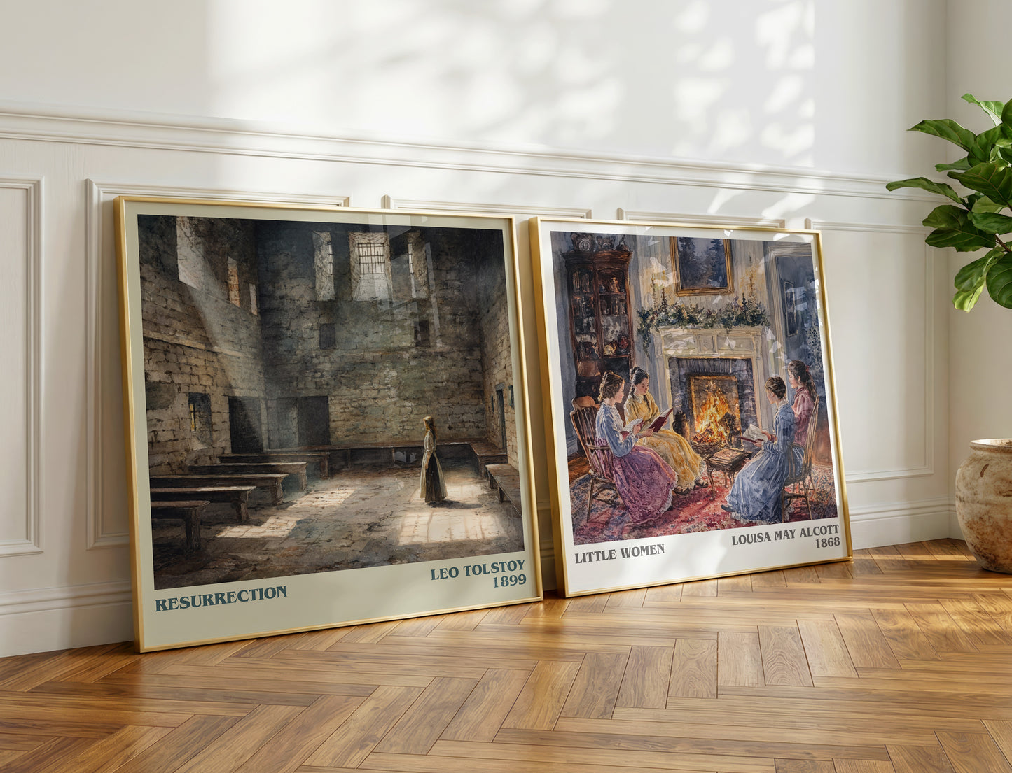 Resurrection book poster packaging – museum-quality print rolled in protective tube