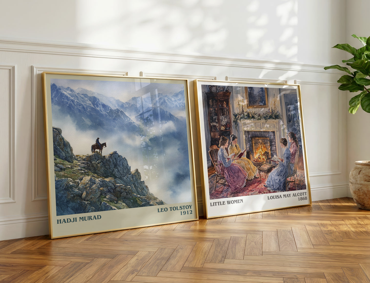Hadji Murad book poster packaging – museum-quality print rolled in protective tube