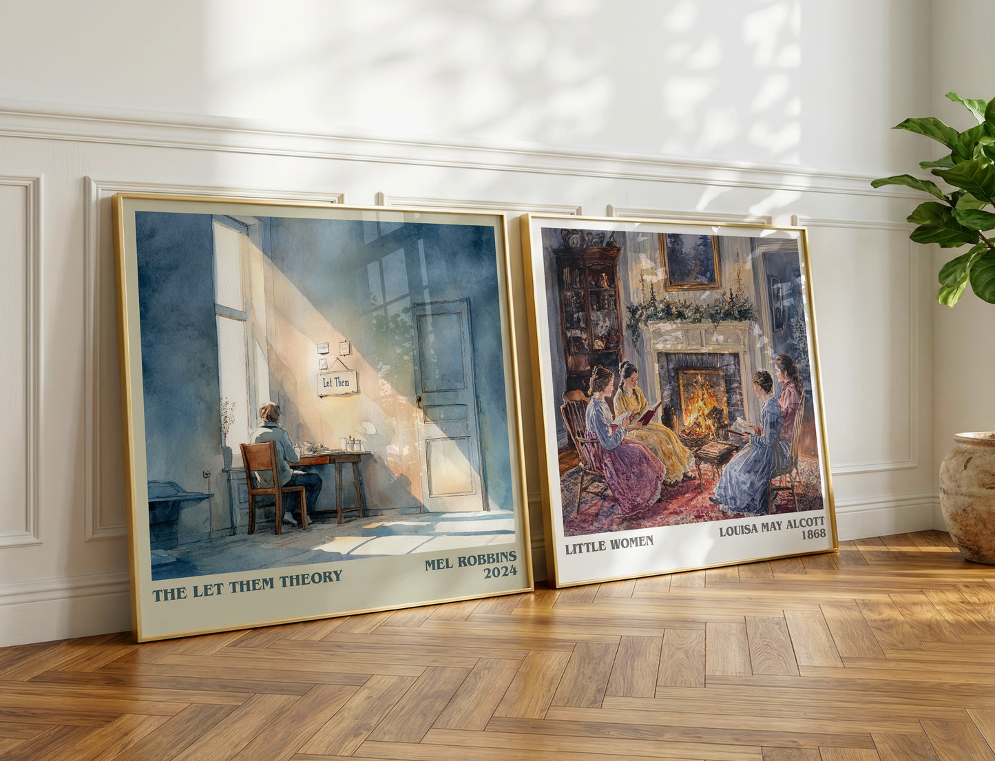 The Let Them Theory book poster packaging – museum-quality print rolled in protective tube