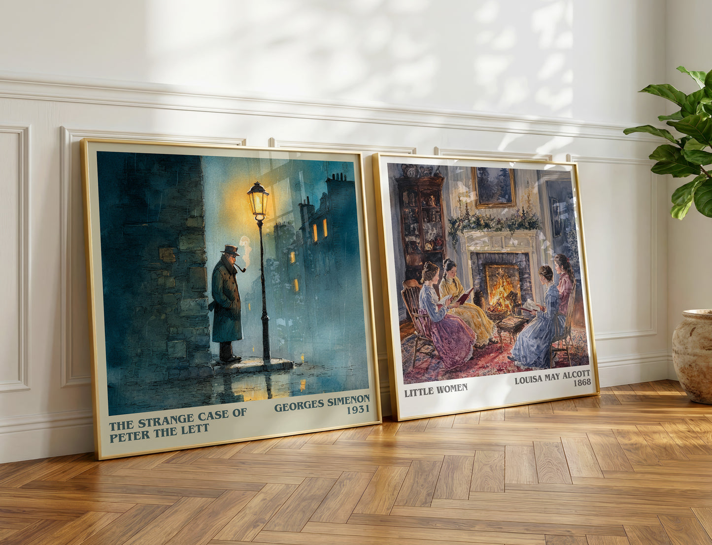 The Strange Case of Peter the Lett book poster packaging – museum-quality print rolled in protective tube