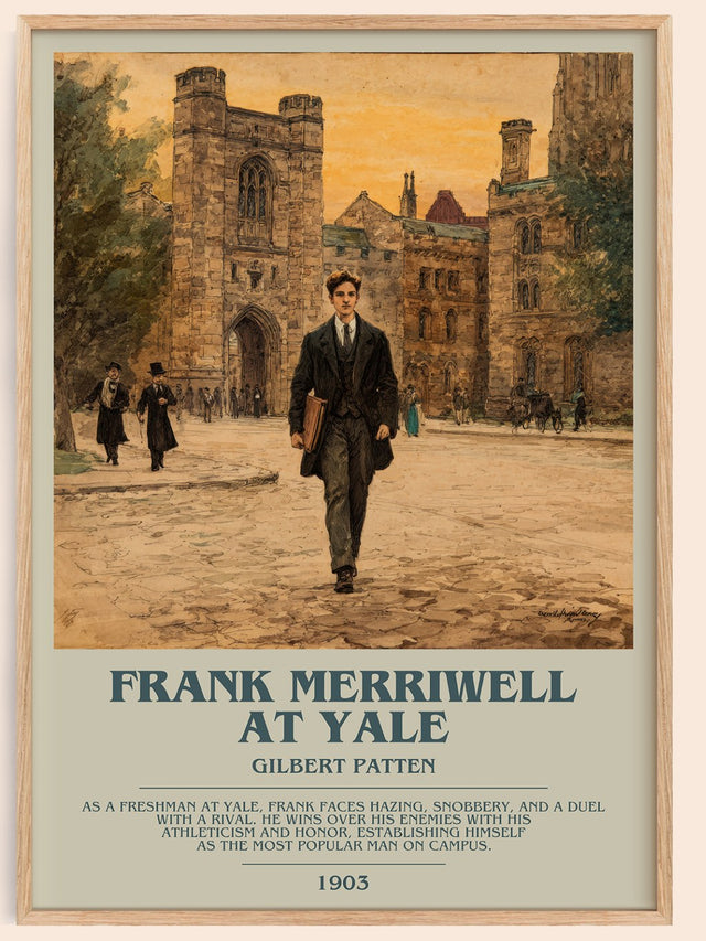 Frank Merriwell At Yale Bookish Wall Art by Gilbert Patten