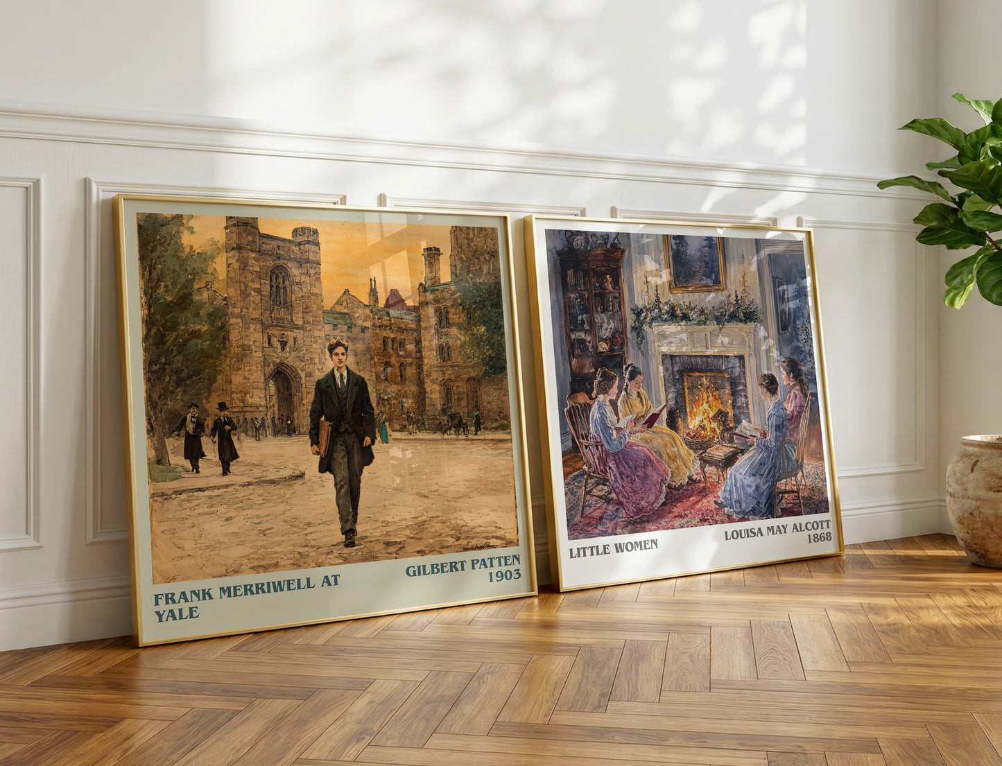 Frank Merriwell At Yale book poster packaging – museum-quality print rolled in protective tube