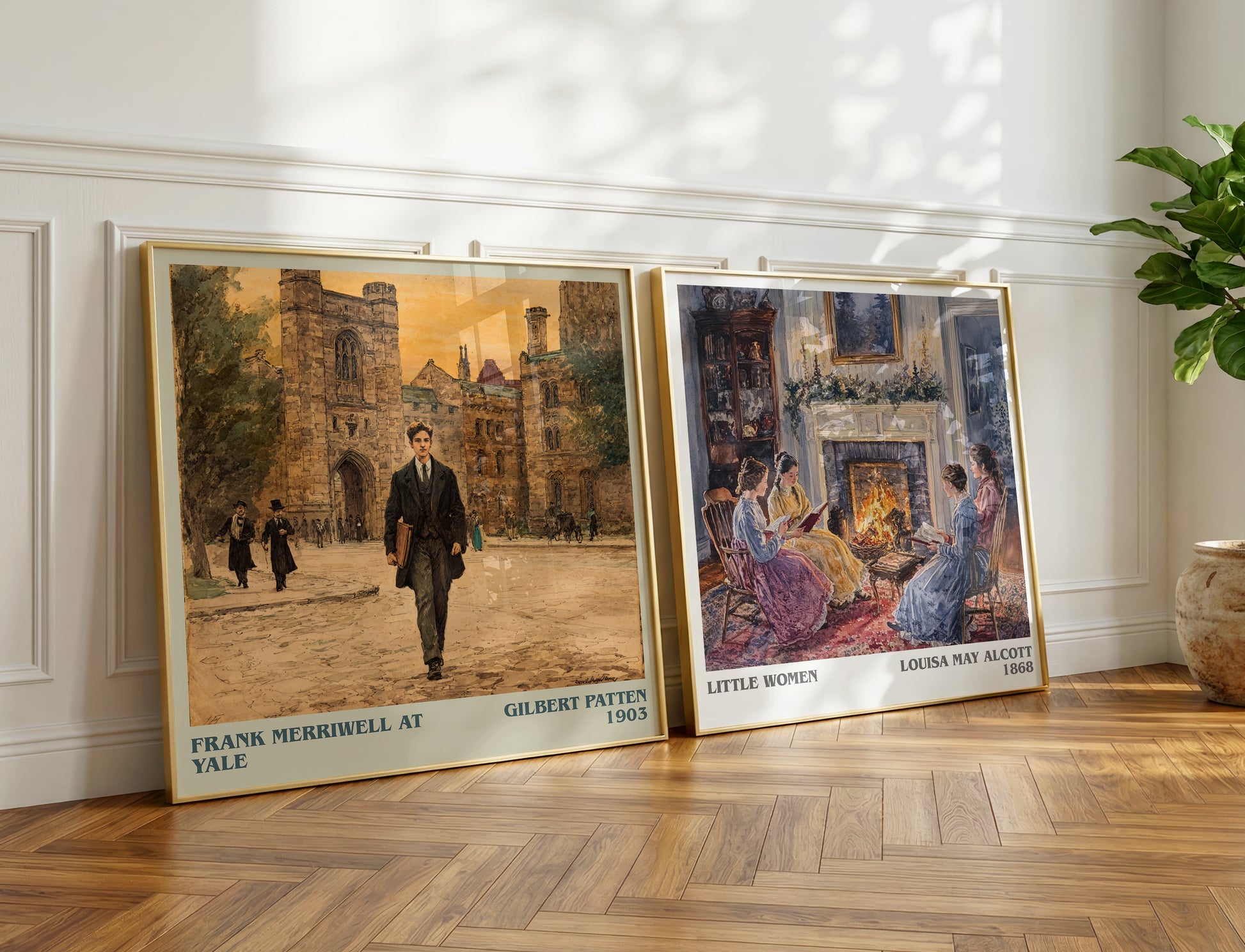 Frank Merriwell At Yale book poster packaging – museum-quality print rolled in protective tube