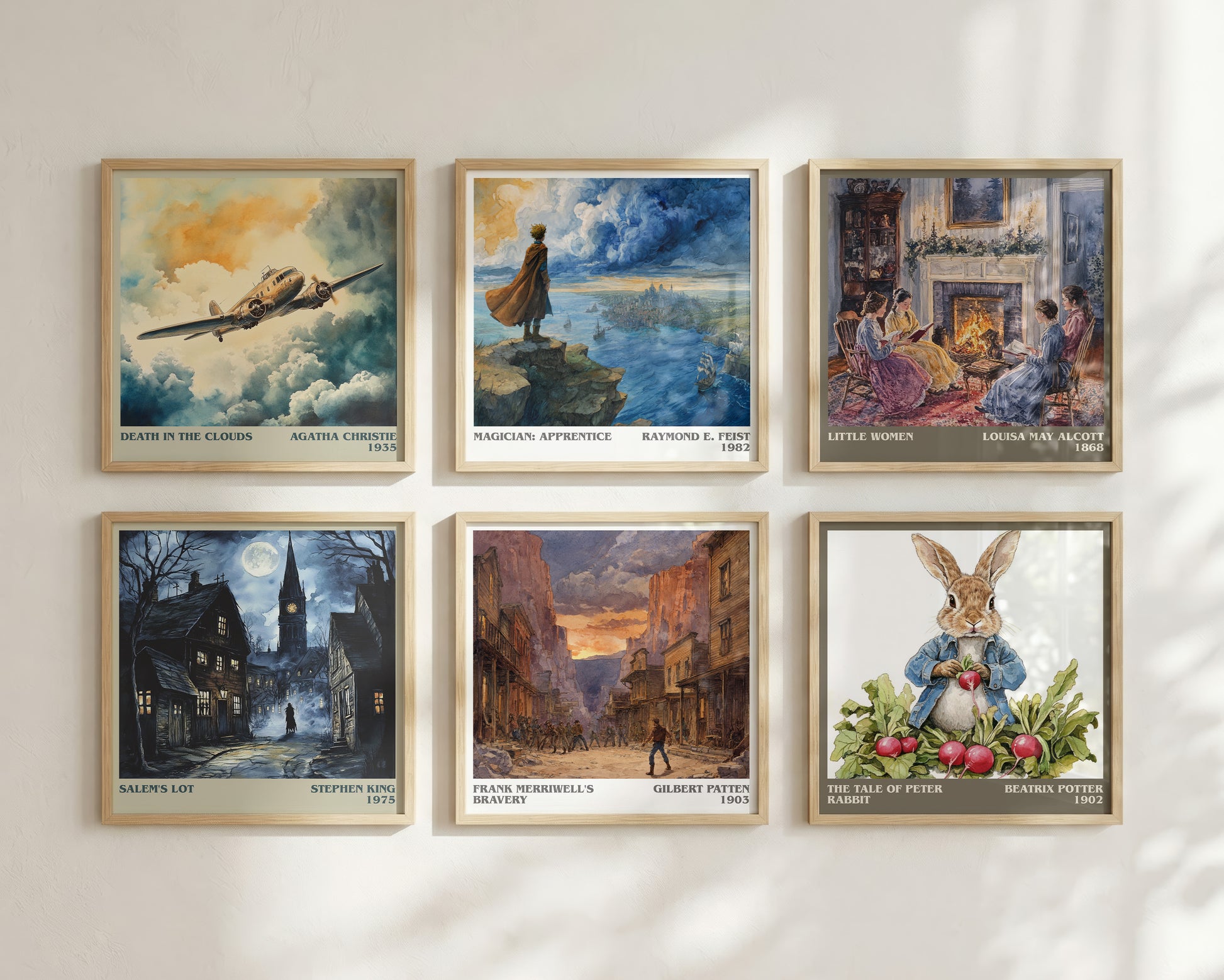 Frank Merriwell's Bravery literary book poster framed on wall – adventure wall art