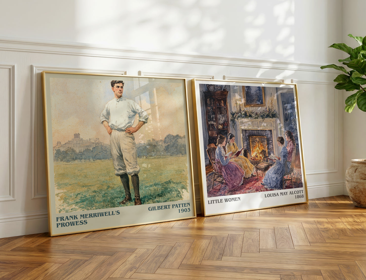 Frank Merriwell's Prowess book poster packaging – museum-quality print rolled in protective tube