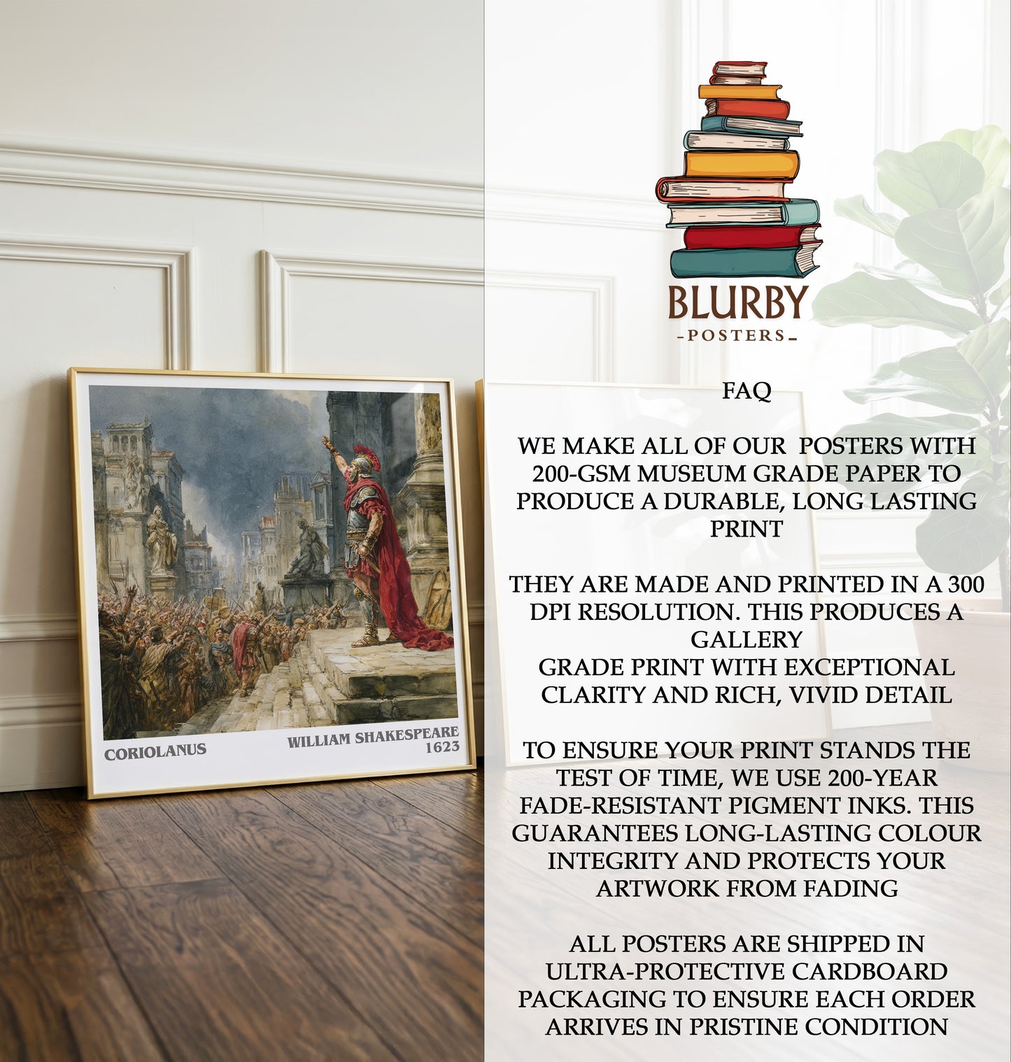 Coriolanus Literary Art Print by William Shakespeare