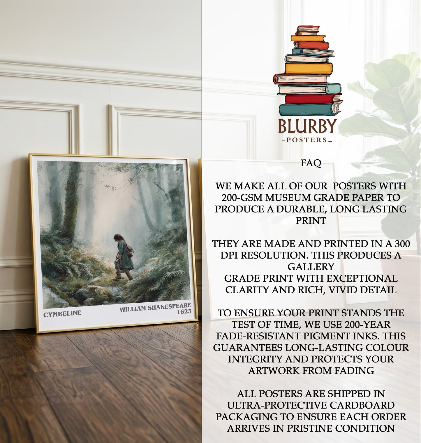 Cymbeline Literary Art Print by William Shakespeare
