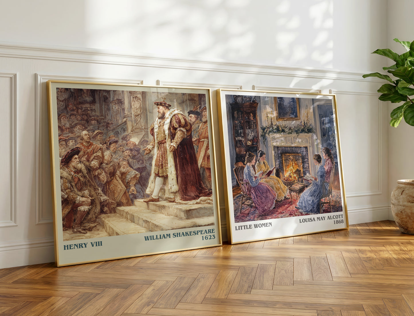Henry Viii book poster packaging – museum-quality print rolled in protective tube