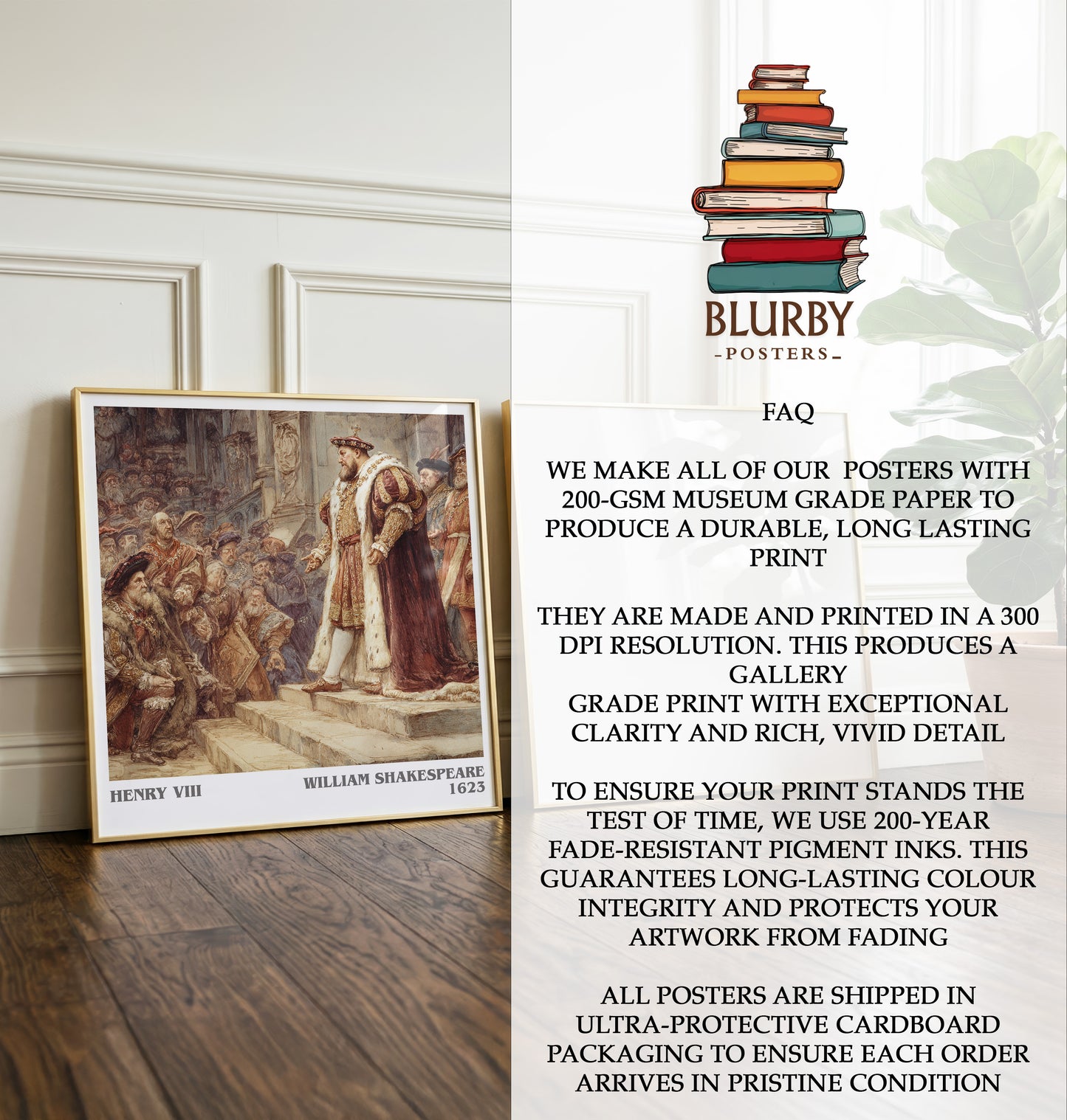 Henry Viii Literary Art Print by William Shakespeare