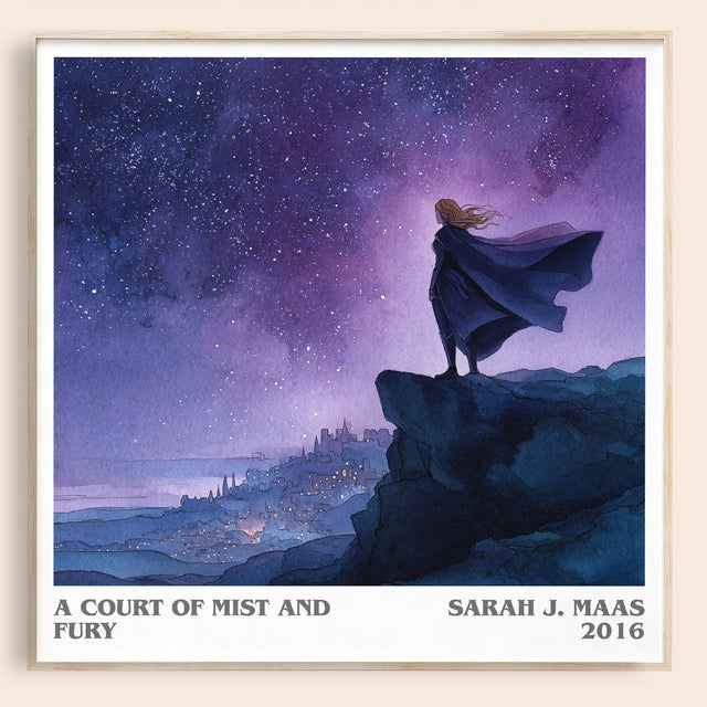 A Court of Mist and Fury Literary Art Print by Sarah J. Maas