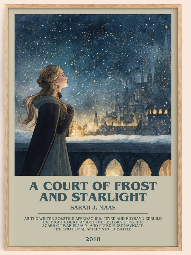 A Court of Frost and Starlight Bookish Wall Art by Sarah J. Maas