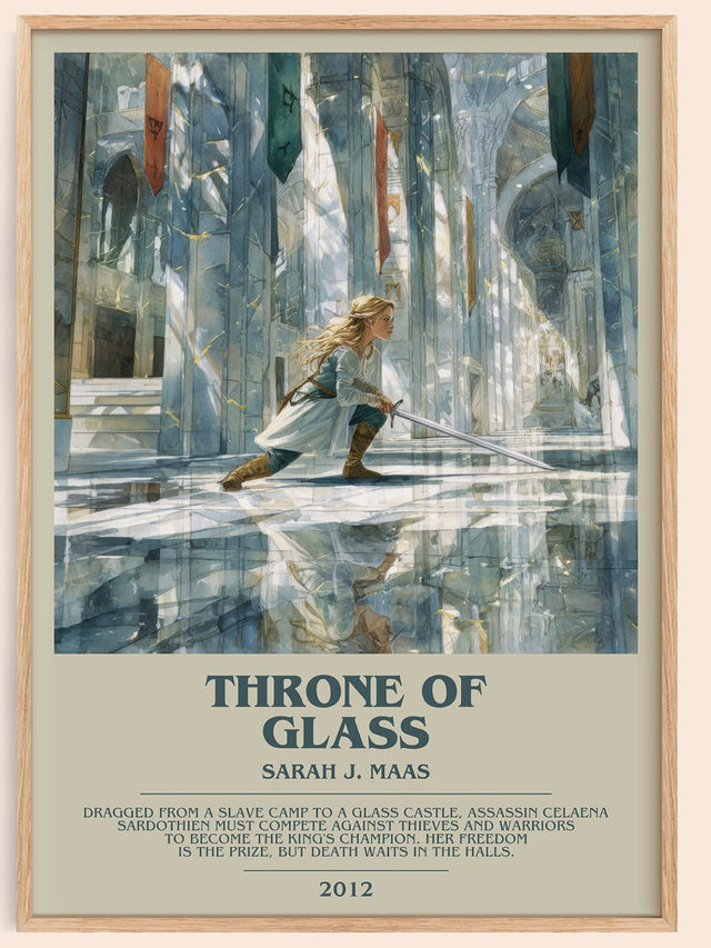 Throne of Glass Bookish Wall Art by Sarah J. Maas