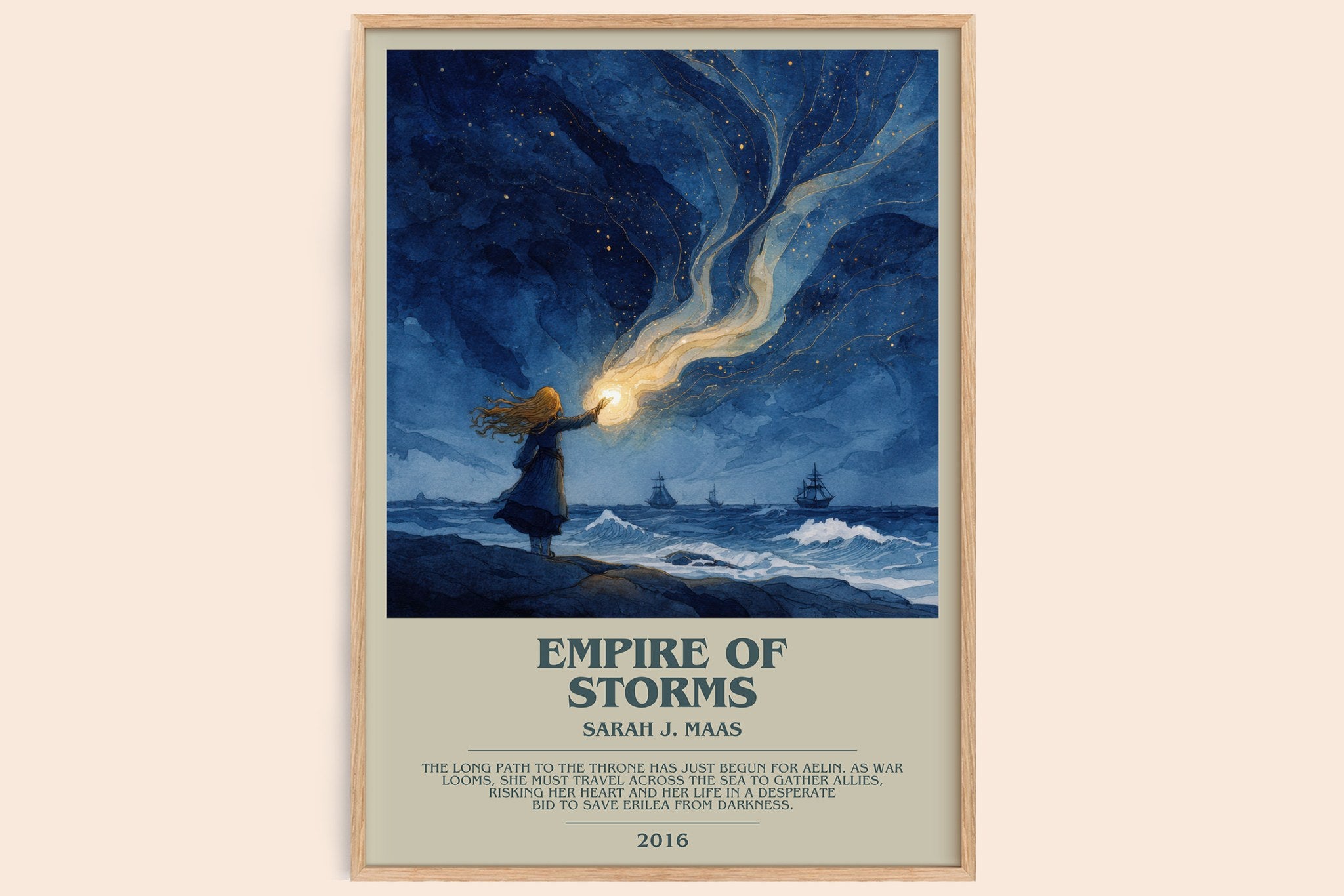 Empire of Storms Bookish Wall Art by Sarah J. Maas